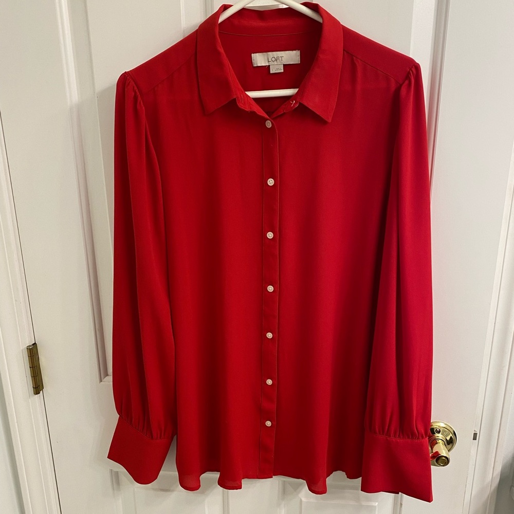 Cute Loft Blouse - size Large